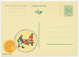 Publibel - Postal Stationery Belgium 1970 Pieter Bruegel - Farmers Wedding - Cheese - Autres & Non Classés