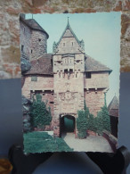 Jolie Cpsm Couleur Haut Koenigsbourg Ehrentor Mit Fallgitter - Porte D'honneur Du Haut Koenigsbourg Avec Herse - Autres & Non Classés