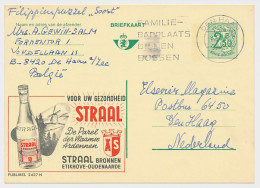 Publibel - Postal Stationery Belgium 1972 Windmill - Mineral Water - Molens