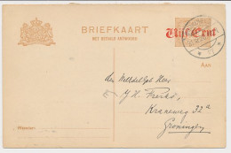 Briefkaart G. 108 I V-krt. Locaal Te Groningen 1920 - Ganzsachen