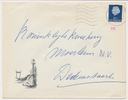 Envelop Rotterdam 1969 - Clown - Pierrot - Unclassified