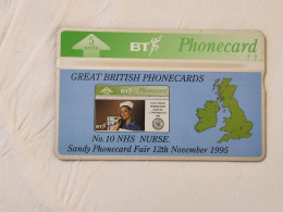 United Kingdom-(BTG-624)-TCC British-(10)-NHS Nurse-(630)-(505H04836)(tirage-500)-cataloge-6.00£-mint - BT General Issues