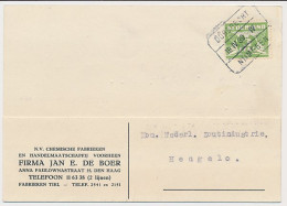Treinblokstempel : Dordrecht - Nijmegen IV 1939 ( Den Haag ) - Unclassified