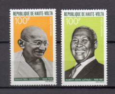 HAUTE VOLTA  PA  N° 61 + 62    NEUFS SANS CHARNIERE  COTE  4.50€    GANGHI LUTULI - Upper Volta (1958-1984)