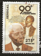 YT N° 1217B - Oblitéré - 90e Président SENGHOR - Senegal (1960-...)