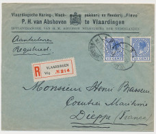 Firma Envelop Vlaardingen 1925 -Haring- Vischpakkerij - Reederij - Ohne Zuordnung