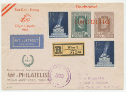 Postal Stationery Austria 1948 Invalid - Olympic Year  - Autres & Non Classés