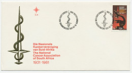 Cover / Postmark South Africa 1981 National Cancer Association - Microscope - Autres & Non Classés