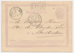 Stempel Distributiekantoor Lisse - Amsterdam 1872 - Brieven En Documenten