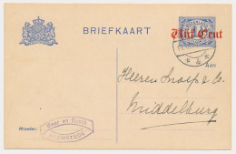 Briefkaart / V-kaart G. V78-I-B Heemstede - Middelburg 1920 - Postal Stationery
