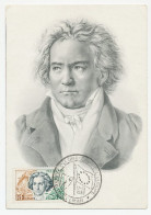 Maximum Card France 1963 Ludwig Van Beethoven - Composer - Music