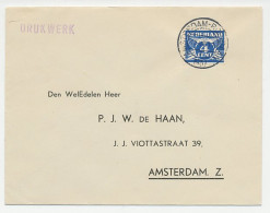Cover / Postmark Netherlands 1937 European Rowing Championships - Amsterdam Roeibaan 1937 - Other & Unclassified