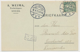 Firma Briefkaart Sneek 1913 - Tufschipper - Non Classificati