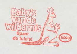 Meter Cut Netherlands 1972 Kangaroo - Esso - Babies Of The Wilderness - Other & Unclassified