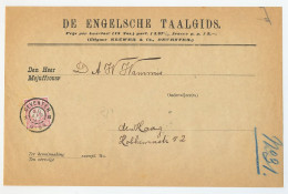 Em. 1894 Drukwerkwikkel ( Front ) Deventer - Den Haag  - Briefe U. Dokumente