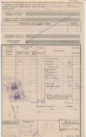 Vrachtbrief / Spoorwegzegel H.IJ.S.M. Koudum Molkwerum 1916 -WOI - Ohne Zuordnung