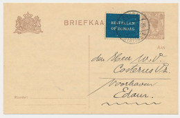 Bestellen Op Zondag - Gouda - Edam 1921 - Storia Postale