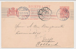 Briefkaart G. 58 B A-krt. Kopenhagen Denemarken - Delft 1905 - Postal Stationery