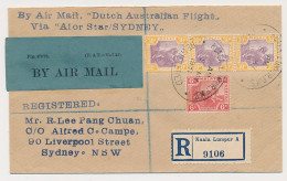 VH C 90 V Y Kuala Lumpur Malay - Penang - Sydney Australie 1931 - Non Classificati