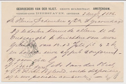 Briefkaart G. 23 Particulier Bedrukt Amsterdam 1886 - Entiers Postaux