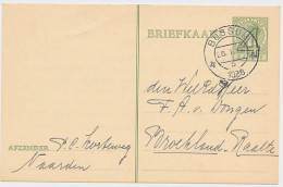 Briefkaart G. 250 Bussum - Broekland Raalte 1938 V.b.d. - Postal Stationery