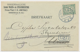Firma Briefkaart Roosendaal 1915 -Stoom- Wasch- Strijkinrichting - Zonder Classificatie