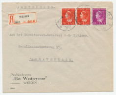 Em. Konijnenburg Aangetekend Wierden - Den Haag 1947 - Unclassified