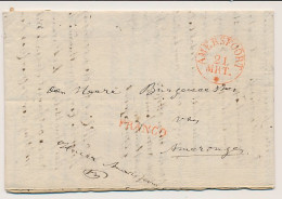 Amersfoort - Amerongen 1839 - Franco - ...-1852 Vorläufer