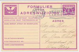 Verhuiskaart G. 10 Locaal Te Den Haag 1931 - Postal Stationery