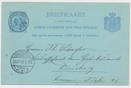 Kleinrondstempel St Johannesga - Duitsland 1898 - Ohne Zuordnung