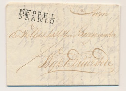 MEPPEL FRANCO - Wijk Bij Duurstede 1825 - ...-1852 Prephilately
