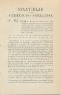 Staatsblad 1928 : Autobusdienst Bergen Op Zoom - Tholen - Historical Documents
