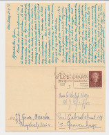 Briefkaart G. 310 Bussum - Den Haag 1955 V.v. - Ganzsachen