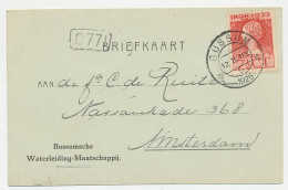 Firma Briefkaart Bussum 1925 - Waterleiding Maatschappij - Unclassified