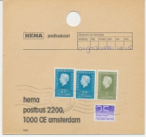 Em. Juliana HEMA Postbuskaart Amsterdam 1981 - Non Classificati