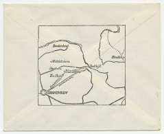 Firma Envelop Winneweer 1939 - Landkaart / Houthandel  - Ohne Zuordnung