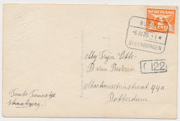 Treinblokstempel : Burgh - Steenbergen I 1926  - Zonder Classificatie