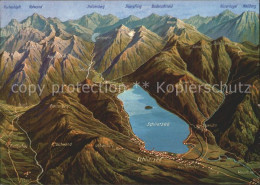 71959713 Schliersee Spitzingsee Panoramakarte Schliersee - Schliersee