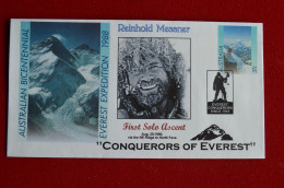 1988 Australia Bicentennial Special Conquerors Of Everest Stationery Reinhold Messner Mountaineering Escalade Alpinisme - Arrampicata