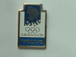 PIN'S VOLVO - J.O LILLEHAMMER 94 - Sonstige & Ohne Zuordnung