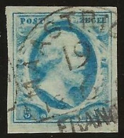 Nederland      .  NVPH   .   1 (2 Scans)  .   1852  .  O      .     Cancelled - Gebruikt