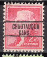 KS-143; USA Precancel/Vorausentwertung/Preo; CHAUTAUQUA (KS), Type 813 - Vorausentwertungen