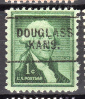 KS-194; USA Precancel/Vorausentwertung/Preo; DOUGLASS (KS), Type 703 - Préoblitérés