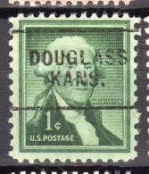 KS-194; USA Precancel/Vorausentwertung/Preo; DOUGLASS (KS), Type 703 - Vorausentwertungen