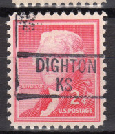 KS-191; USA Precancel/Vorausentwertung/Preo; DIGHTON (KS), Type 839 - Préoblitérés