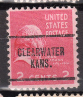 KS-152; USA Precancel/Vorausentwertung/Preo; CLEARWATER (KS), Type 704 - Préoblitérés