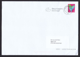 Netherlands: Cover, 2024, 1 Stamp, Chicken Bird, Cancel Sustainable Delivery, Environment (minor Crease) - Lettres & Documents