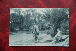 ALGERIE - COLOMB BECHAR : Au Bord De La Rivière - Bechar (Colomb Béchar)