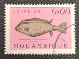 MOZPO0374U5 - Fishes - 9$00 Used Stamp - Mozambique - 1951 - Mozambique