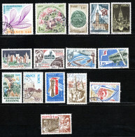 France. 1977.( Lot 36) 15 Tp. Obli. - Oblitérés